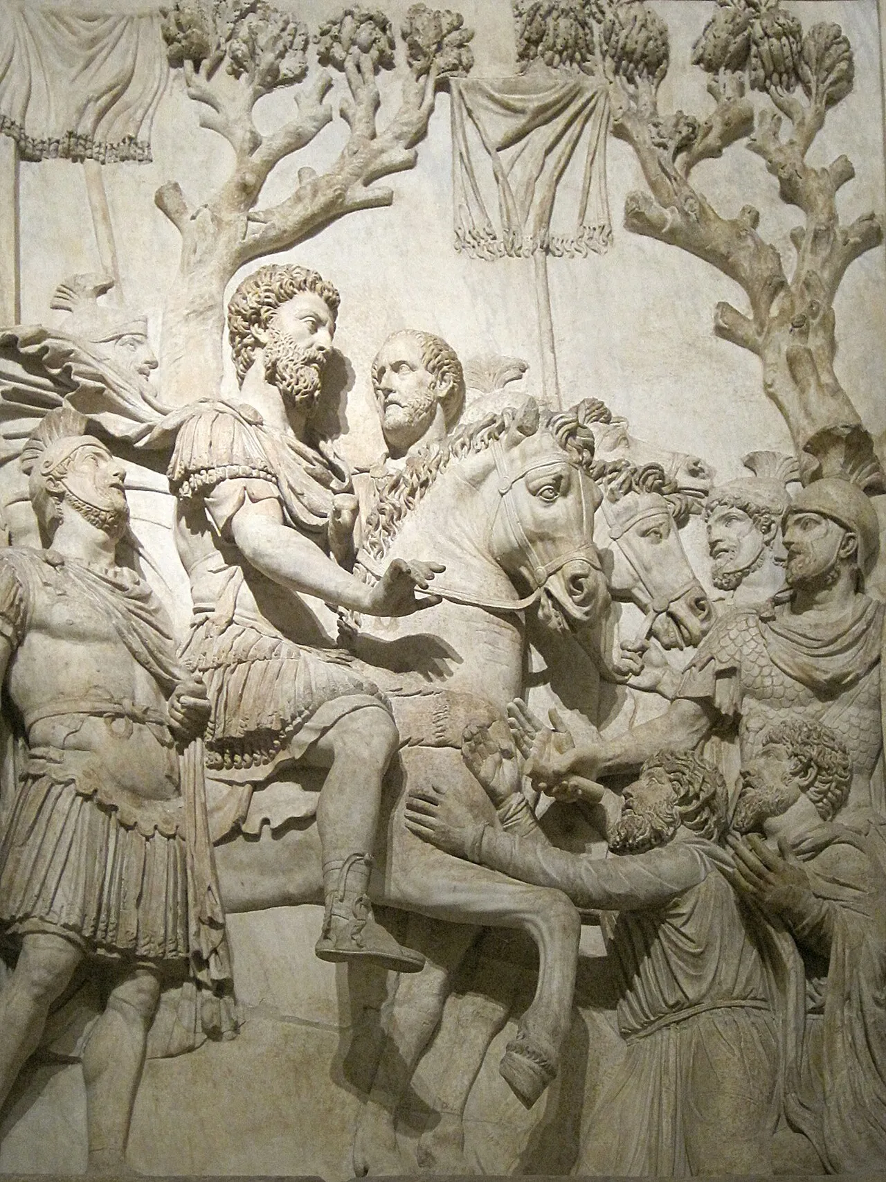 Rilievo della resa dei Germani, monumento onorario di Marco Aurelio