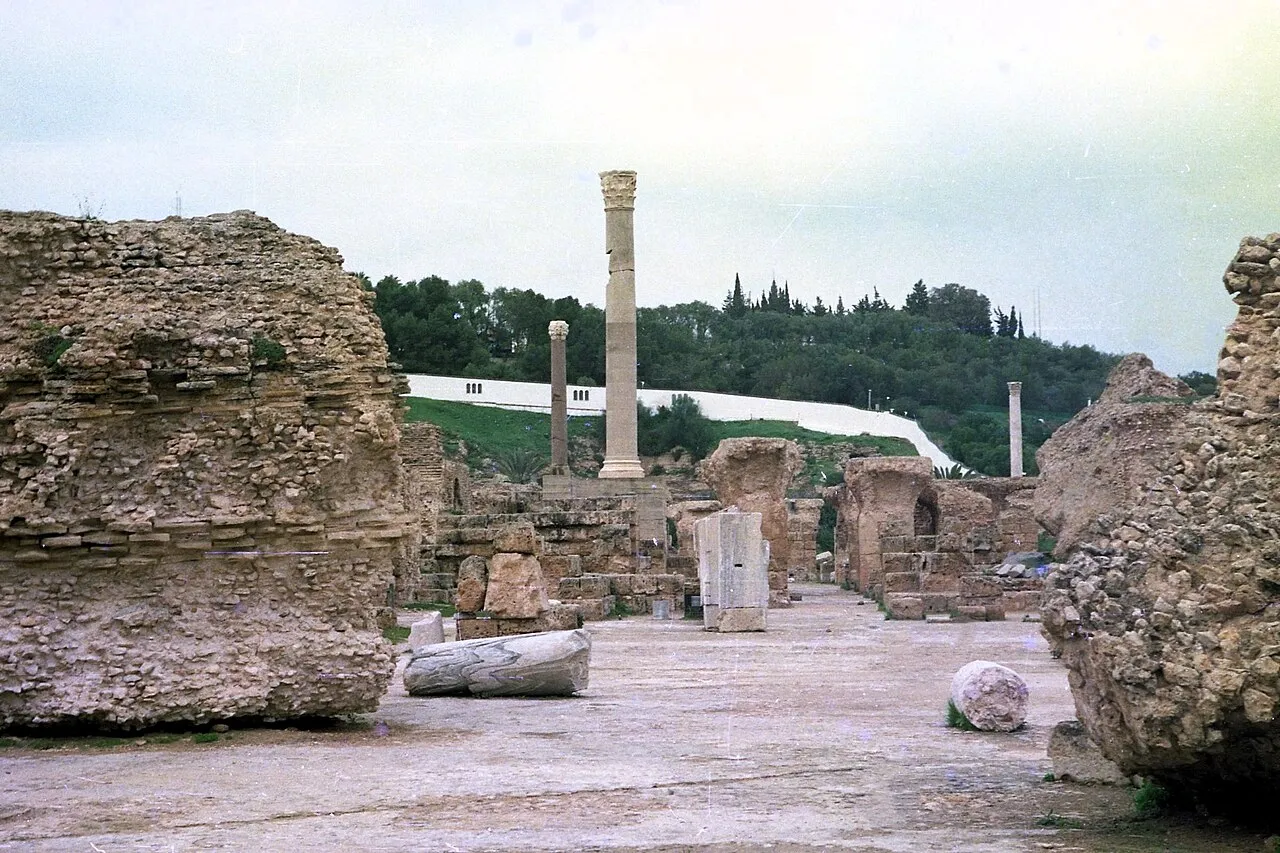 Rovine delle Terme Antoniniane di Cartagine, Tunisia