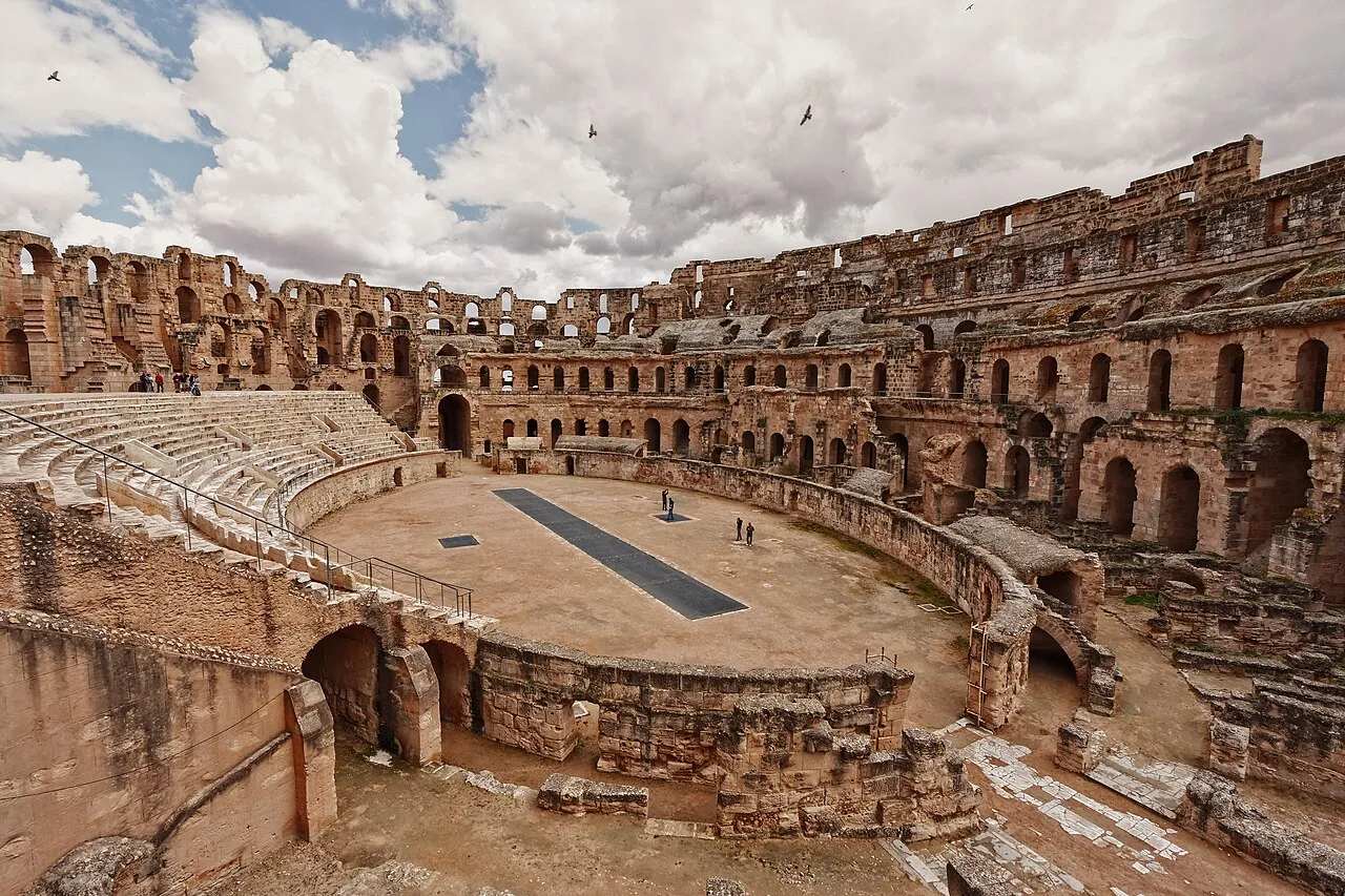Anfiteatro romano di El Djem (Thysdrus), Tunisia