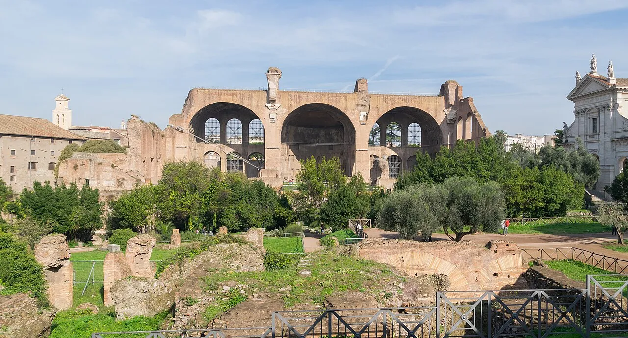 Rovine della Basilica di Massenzio nel Foro Romano