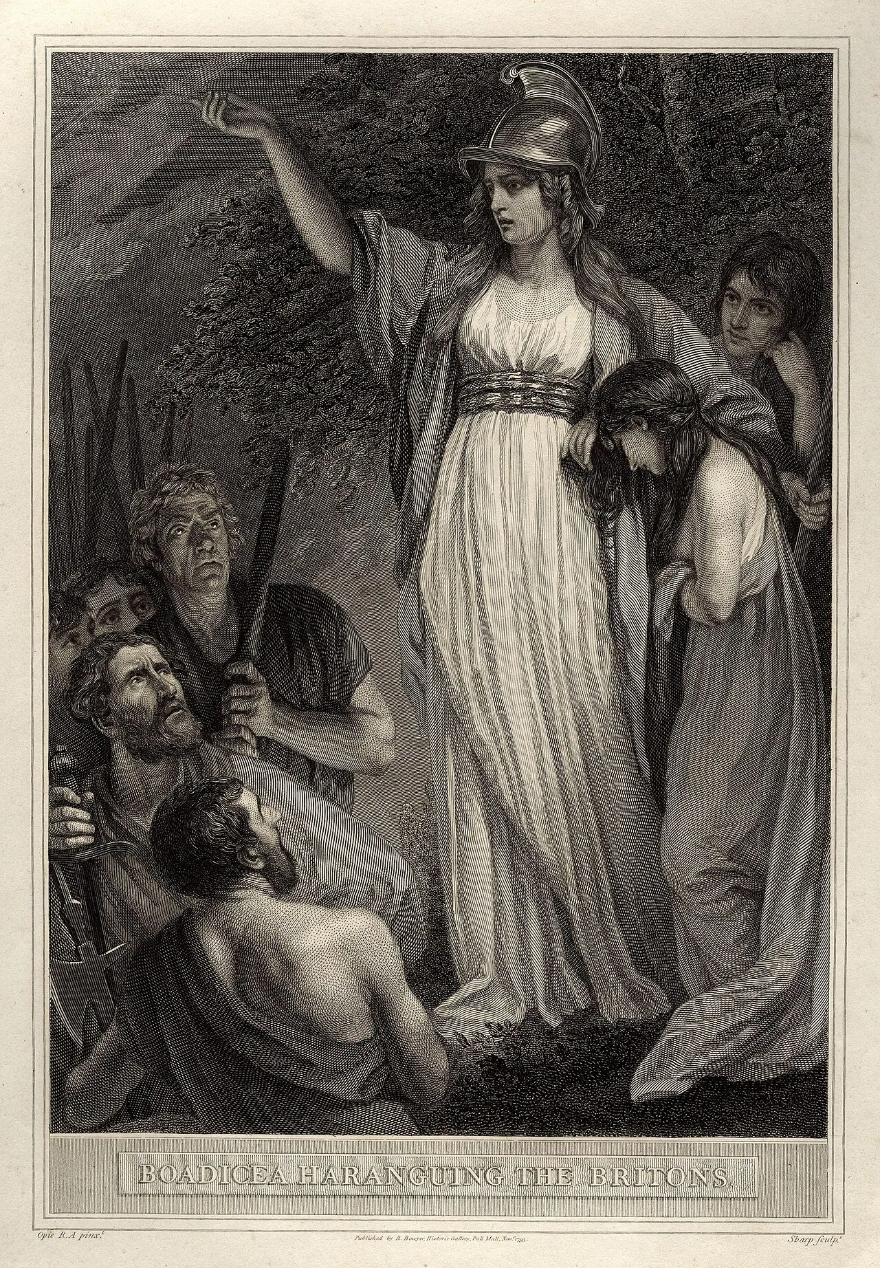 John Opie, Boadicea arringa i Britanni