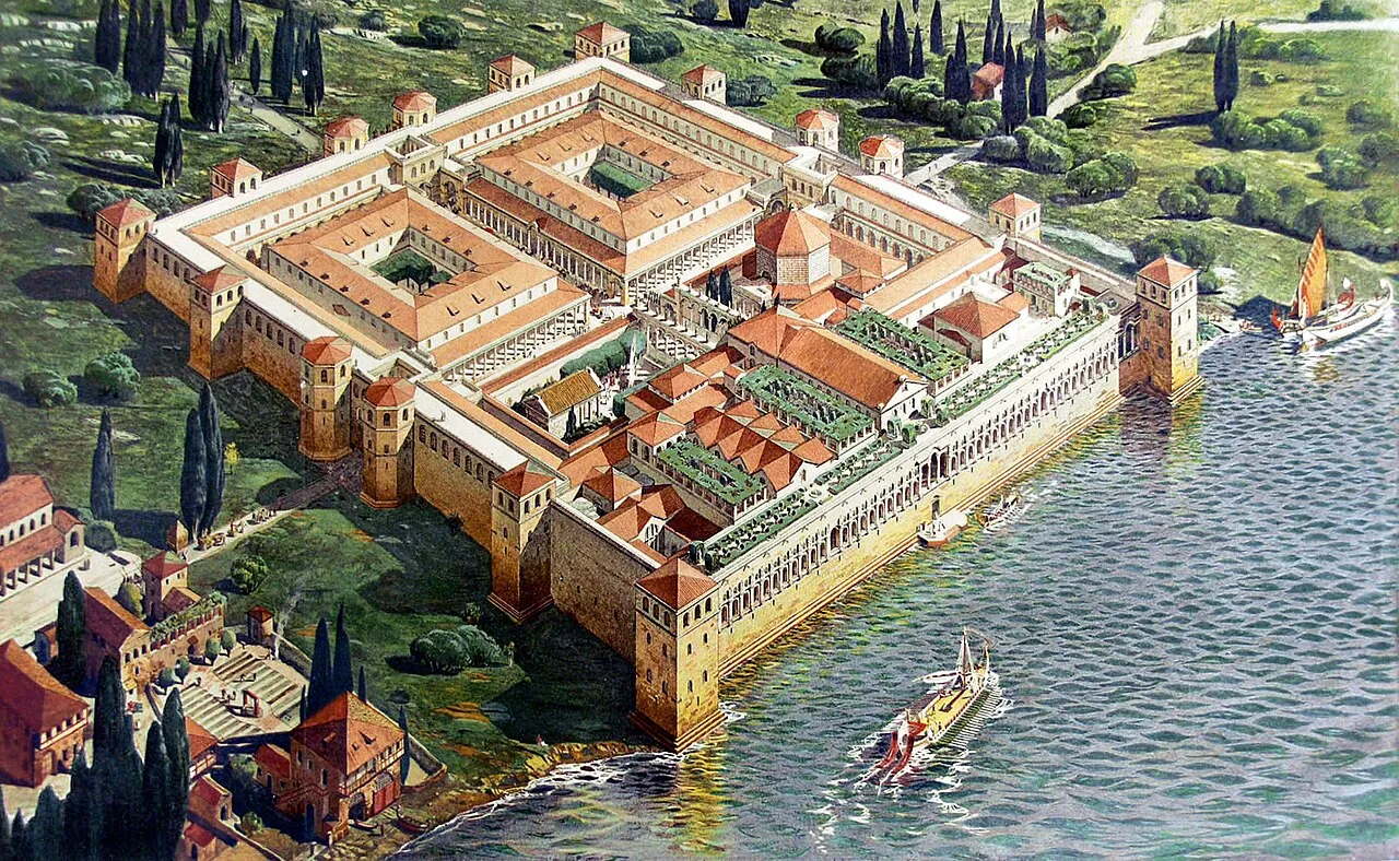 Ricostruzione del Palazzo di Diocleziano a Spalato