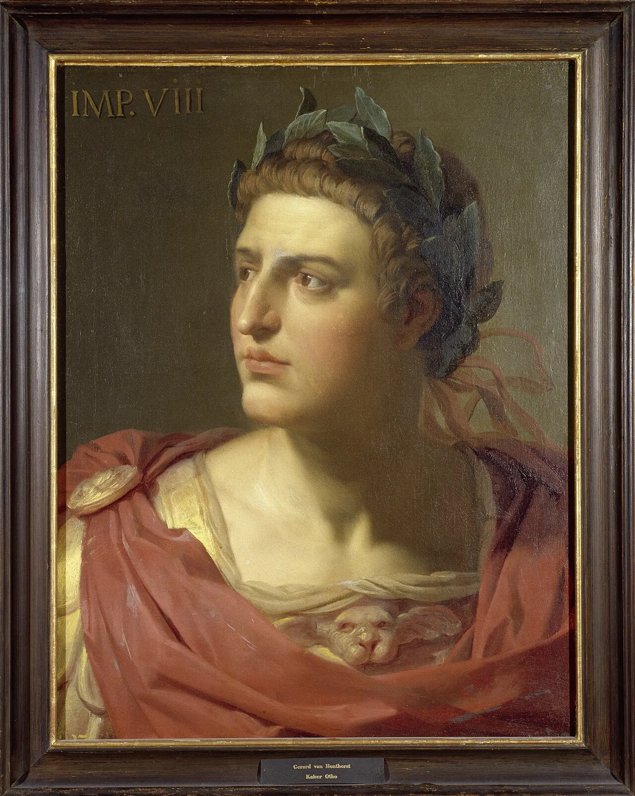 Ritratto barocco dell'imperatore Otone di Gerrit van Honthorst