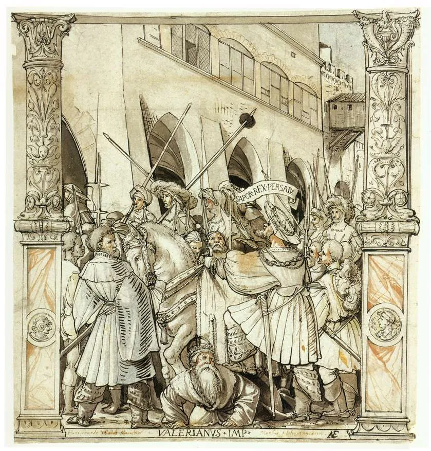 L'Umiliazione di Valeriano, Hans Holbein il Giovane