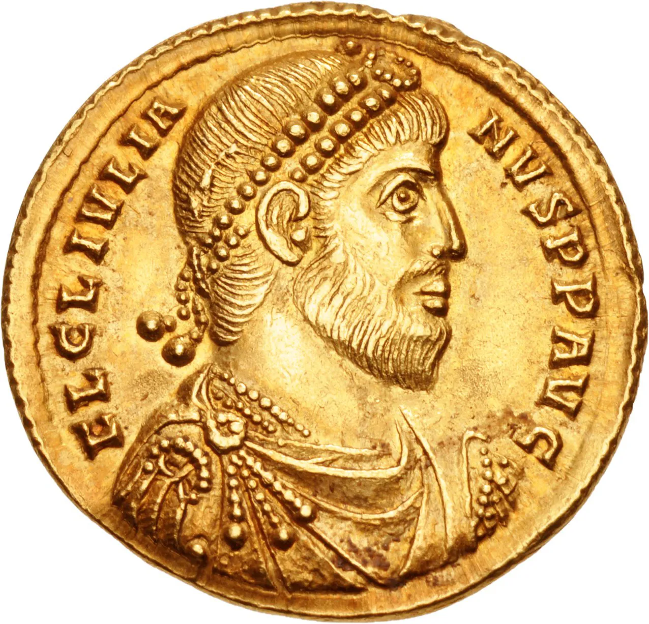 Solidus aureo di Giuliano Augusto, zecca di Costantinopoli (361–363 d.C.)