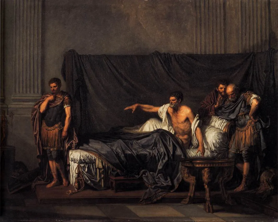 Settimio Severo e Caracalla, Jean-Baptiste Greuze