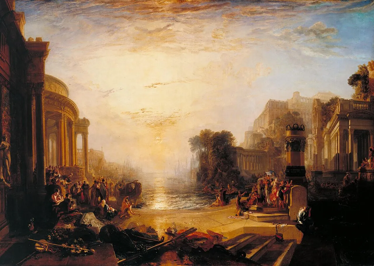 Turner, Il declino dell'Impero Cartaginese (1817), Tate Britain