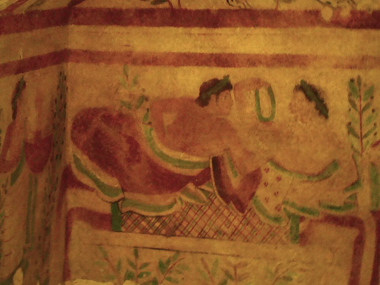 Tomba dei Leopardi — Tarquinia, V sec. a.C.
