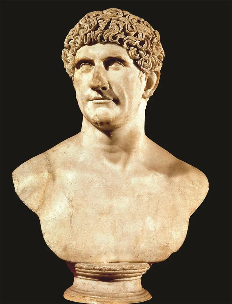 Busto di Marco Antonio, Musei Vaticani