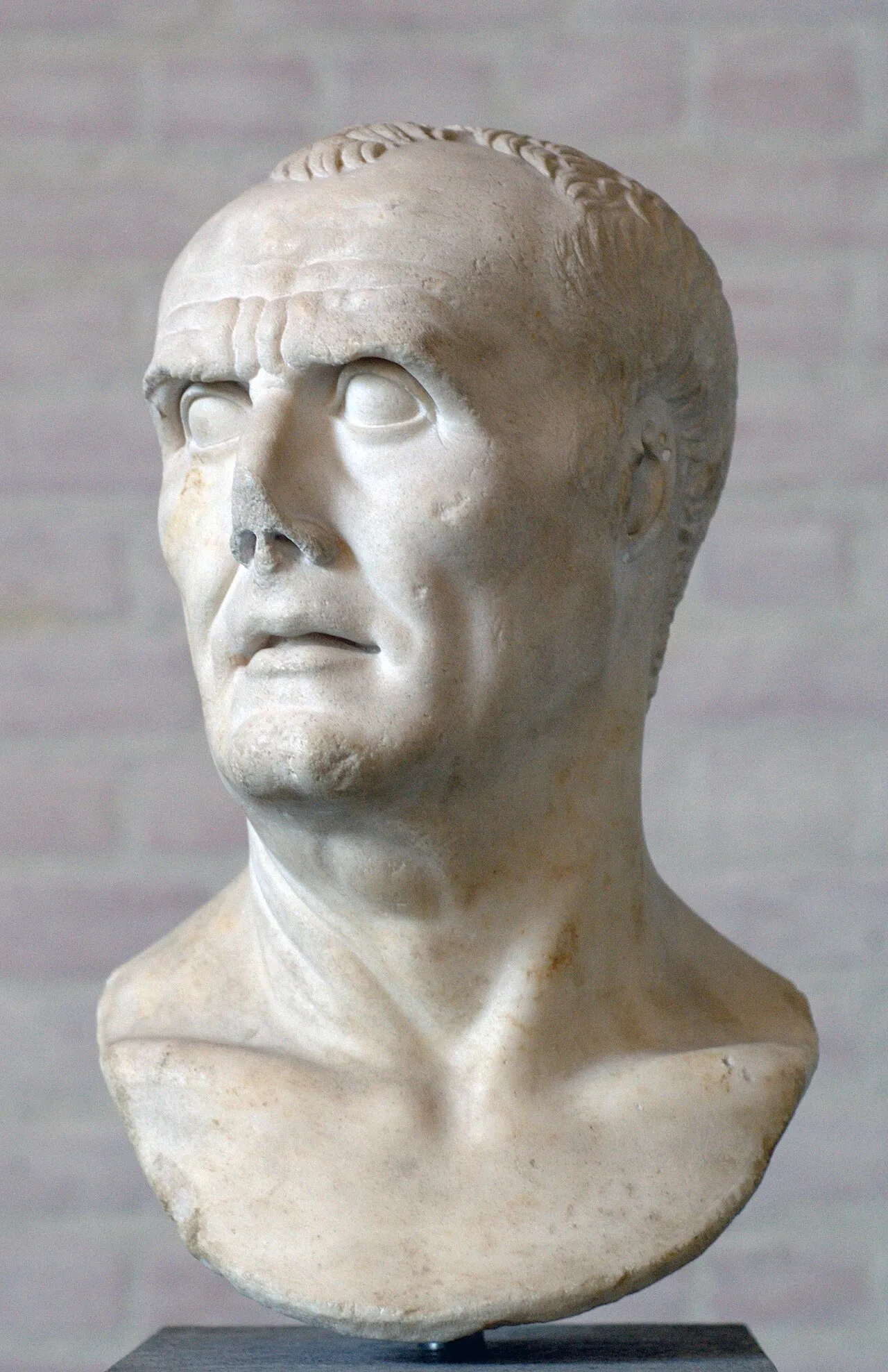 Busto romano tradizionalmente identificato con Gaio Mario, Glyptothek, Monaco