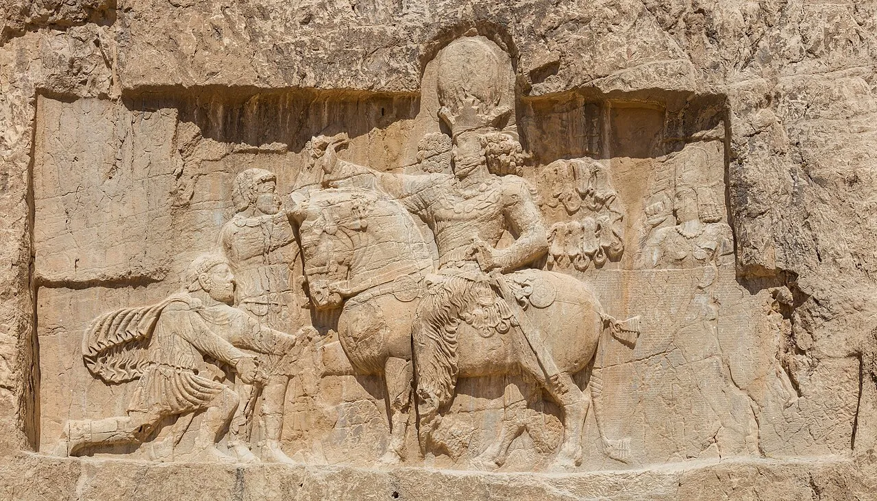 Rilievo di Naqsh-e Rostam, trionfo di Sapore I
