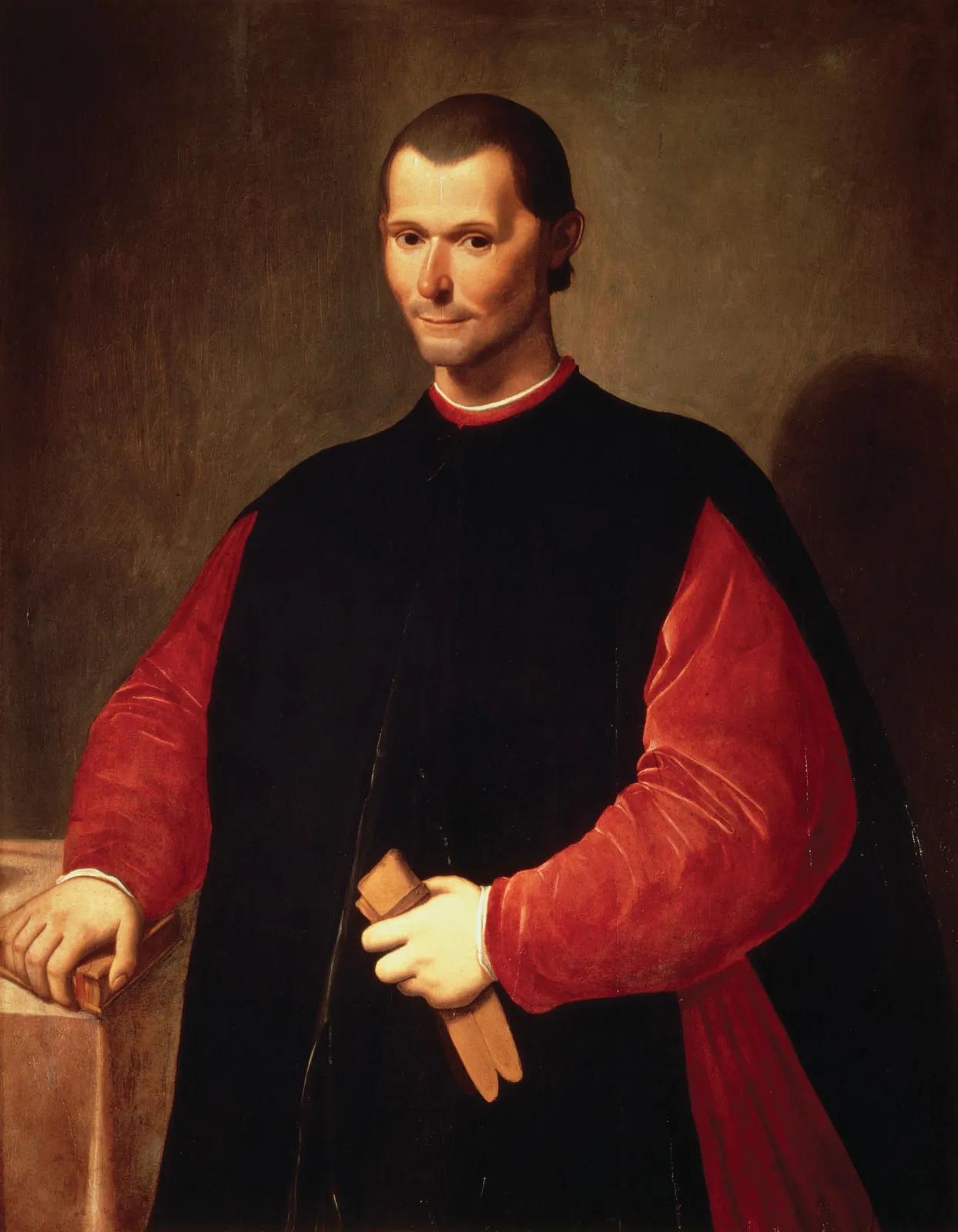Niccolò Machiavelli ritratto da Santi di Tito, Palazzo Vecchio, Firenze