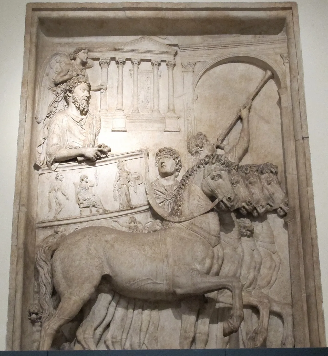 Rilievo del trionfo di Marco Aurelio, 176-180 d.C.