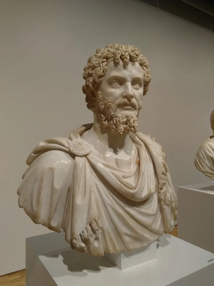 Busto marmoreo di Settimio Severo