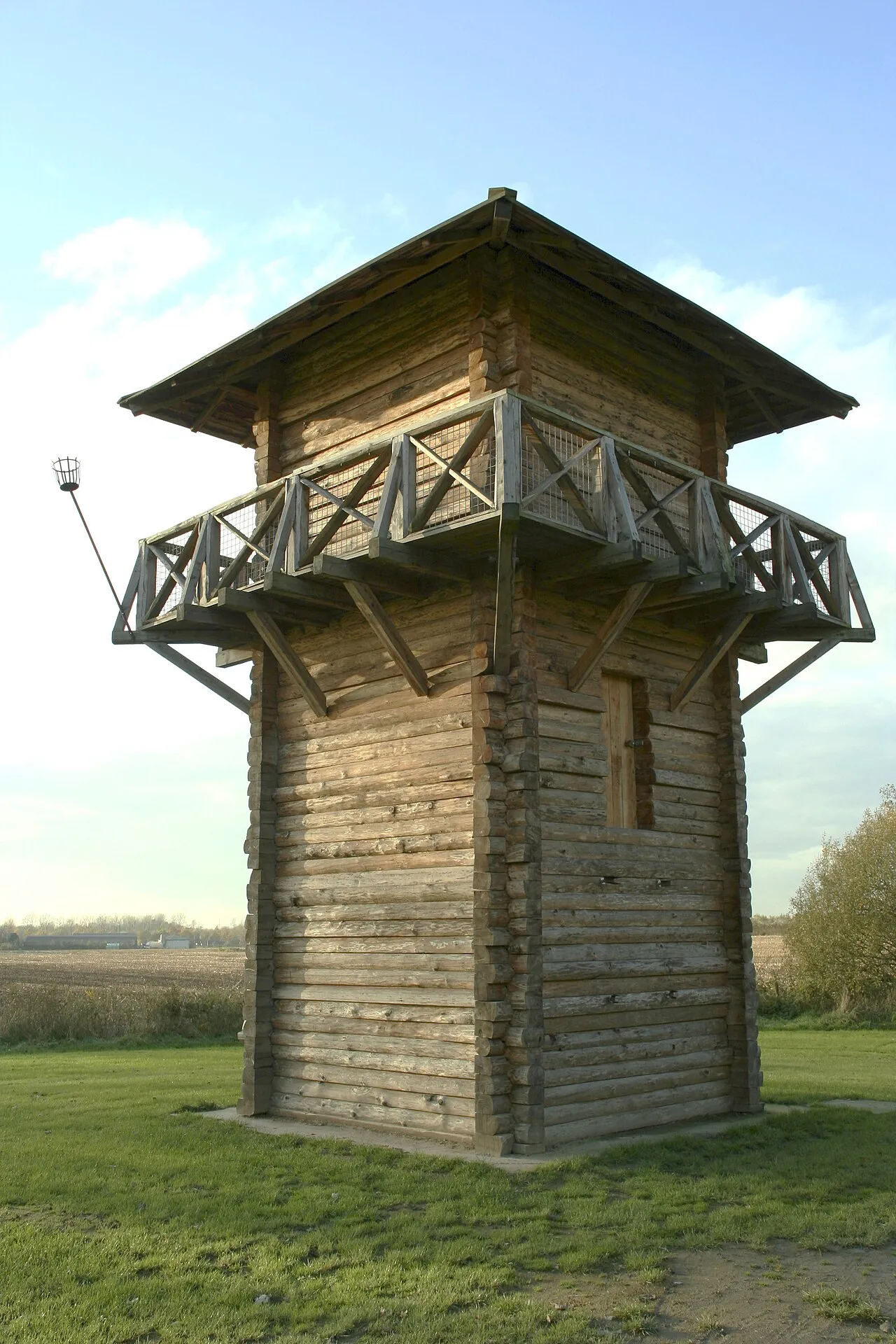 Ricostruzione di una torre di guardia romana del limes