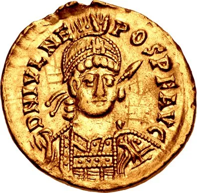 Solido di Giulio Nepote — 474–480 d.C.