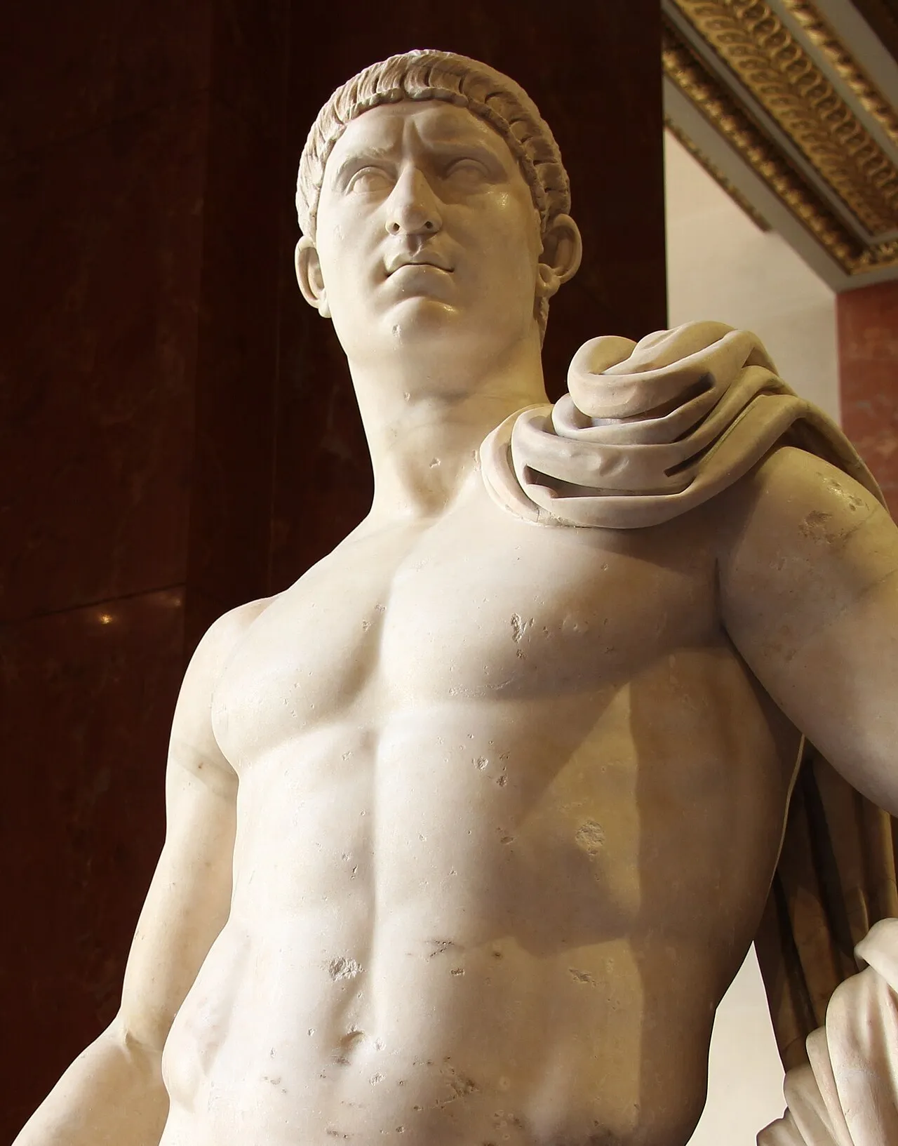 Statua marmorea di Otone, Museo del Louvre, inv. Ma 1215