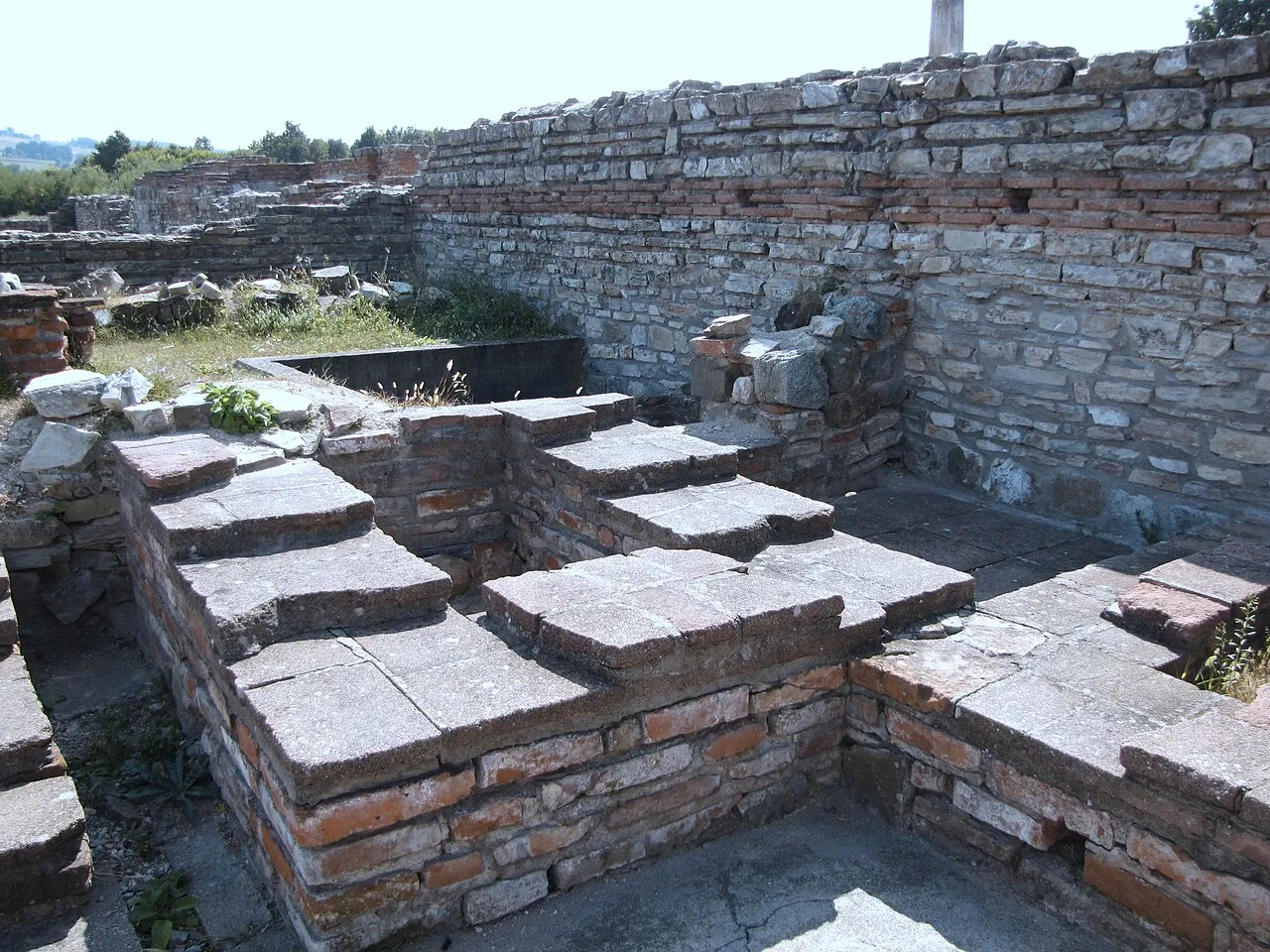 Rovine del palazzo di Felix Romuliana, Gamzigrad, Serbia