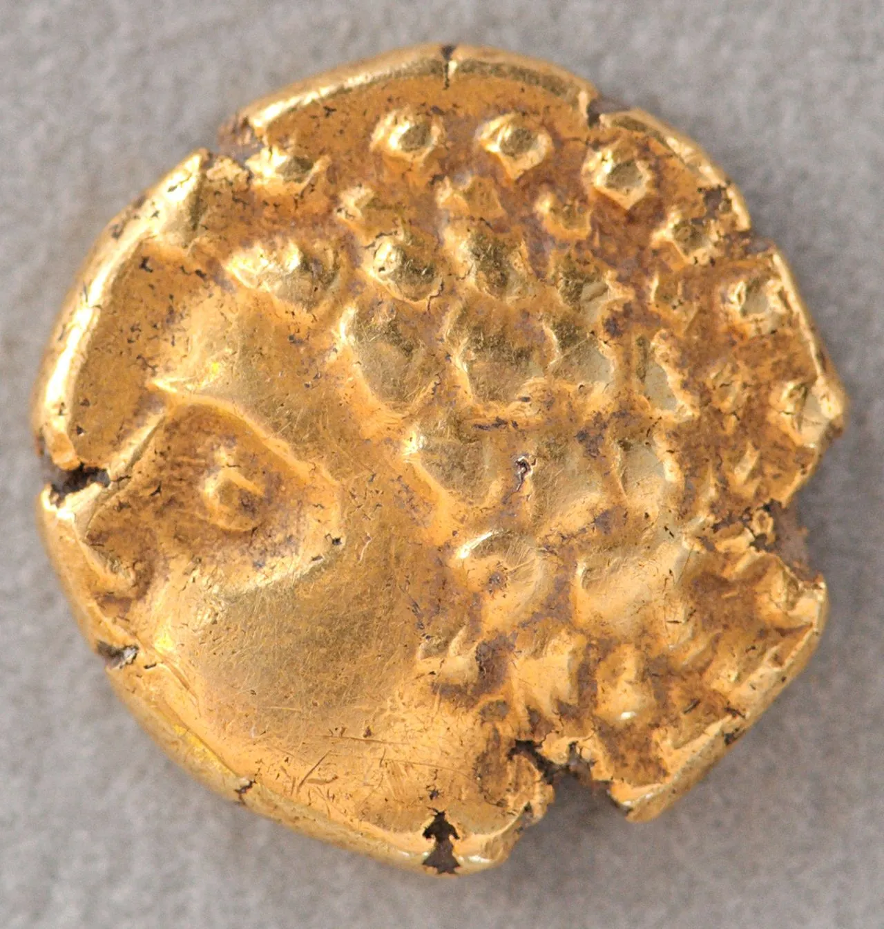 Statere d'oro di Vercingetorige, Cabinet des Medailles, Parigi