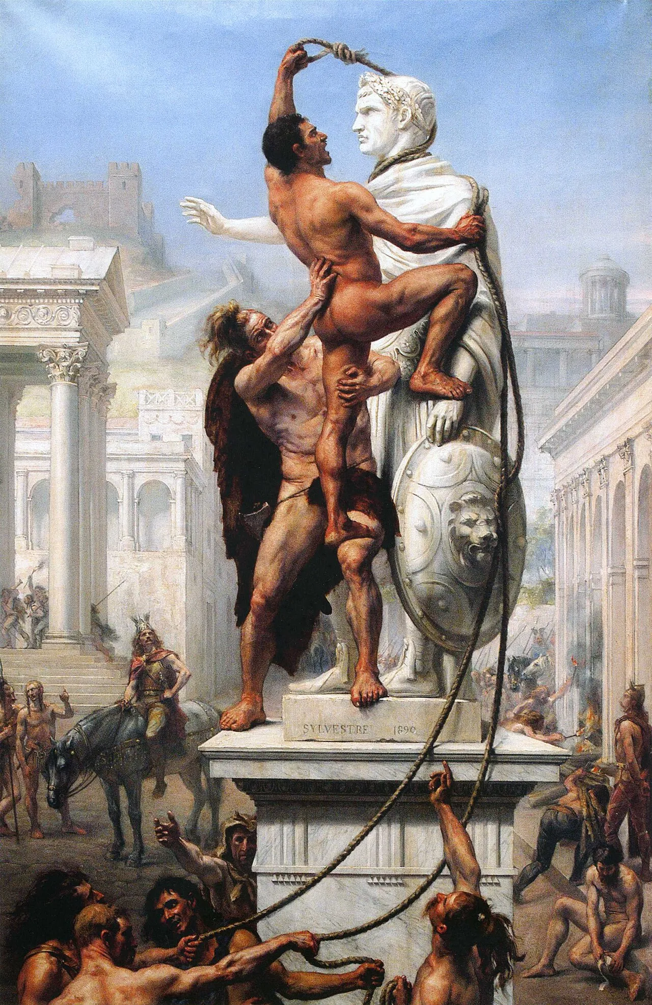I Visigoti saccheggiano Roma — 410 d.C.