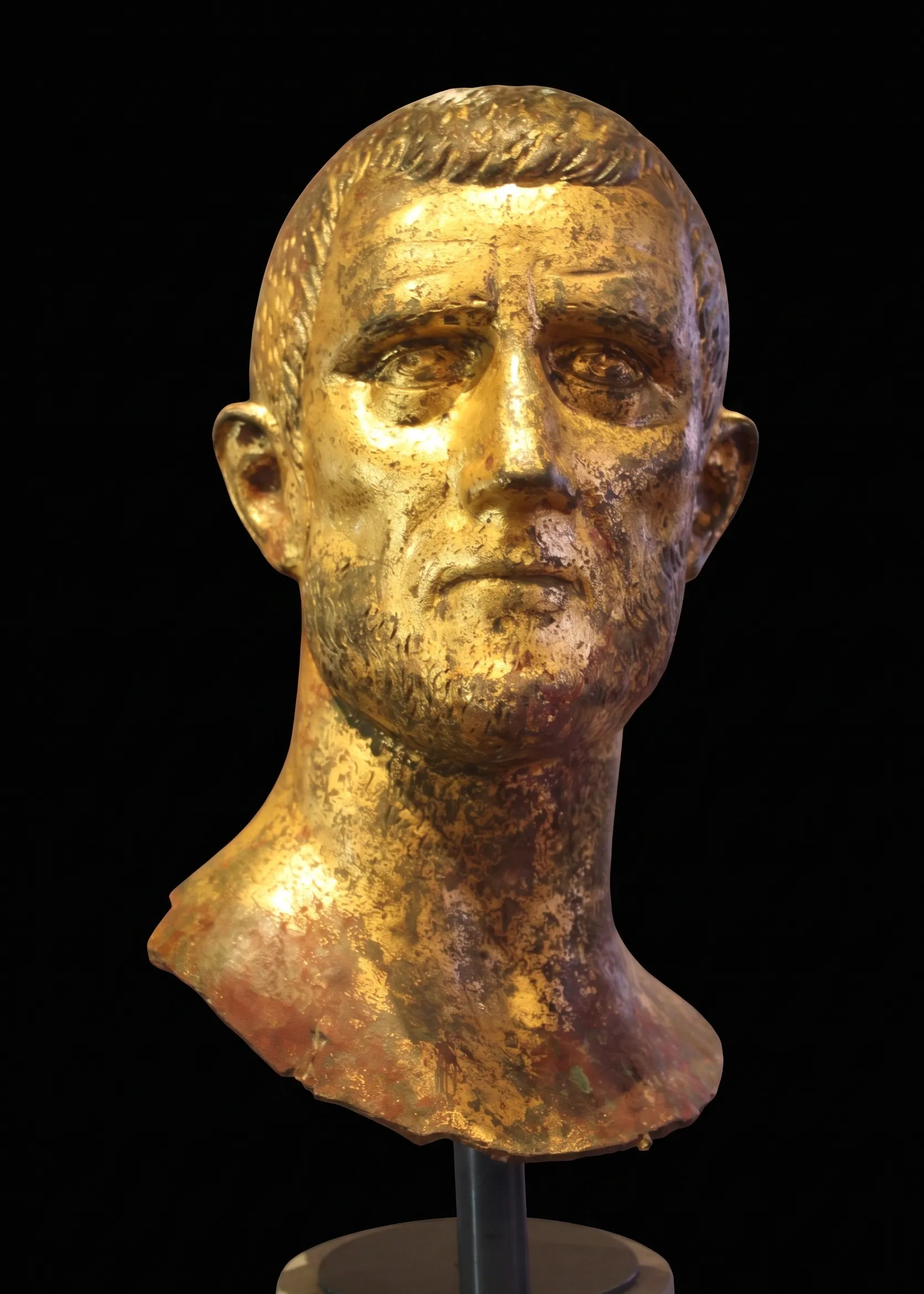 Busto bronzeo di Aureliano