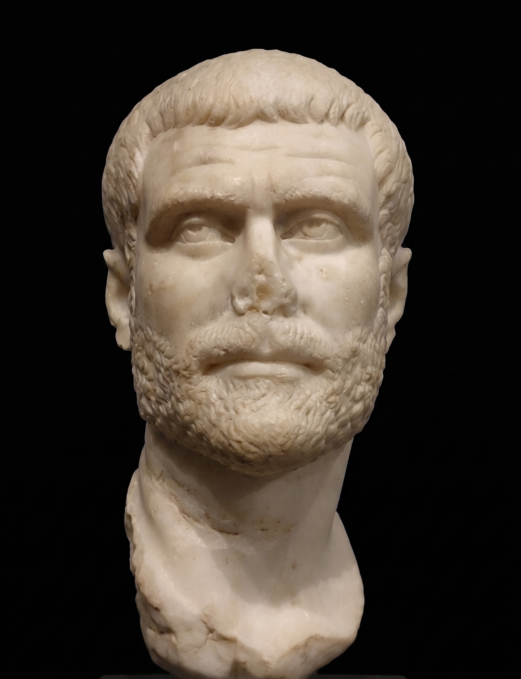 Ritratto di Claudio II il Gotico — Museo di Santa Giulia, Brescia