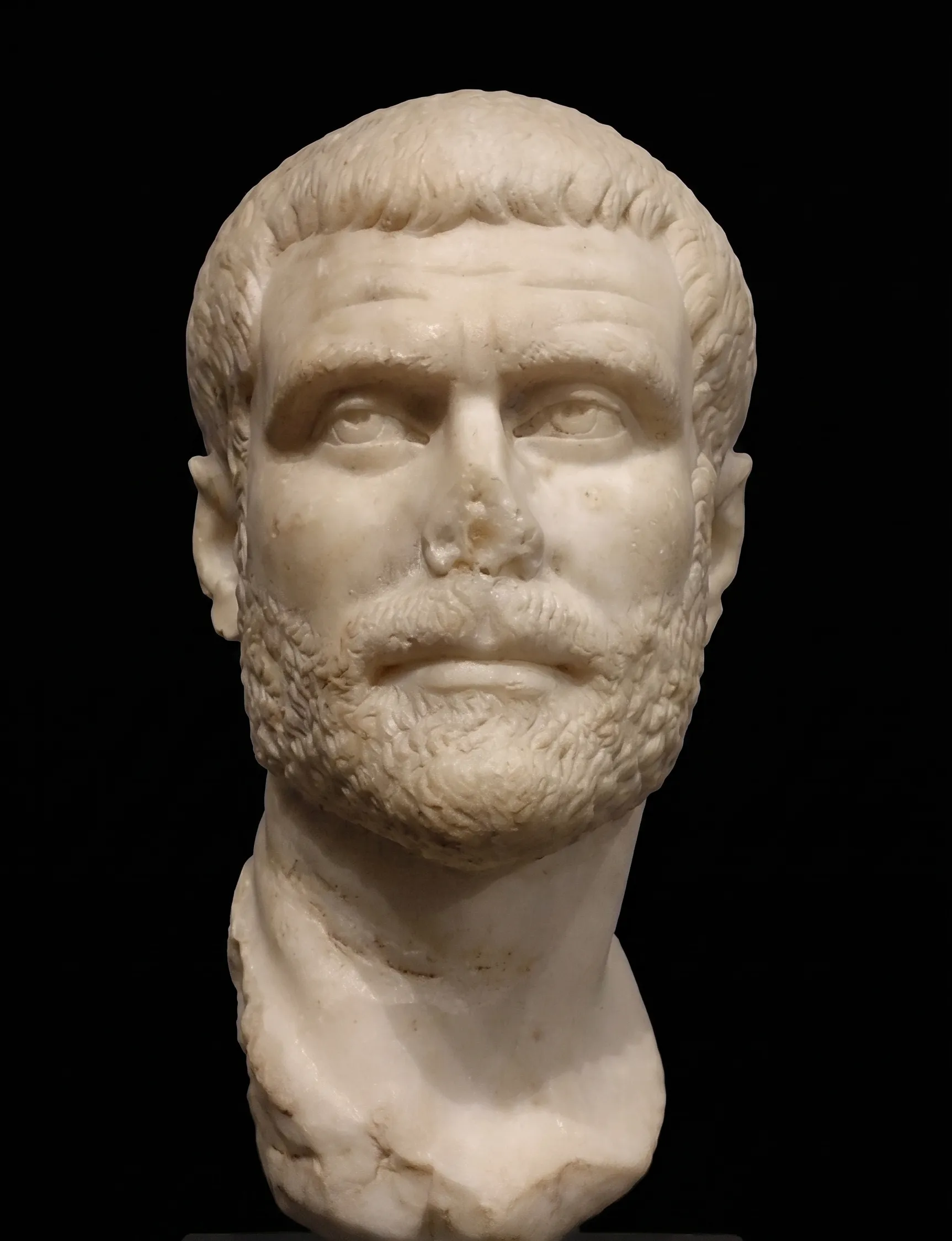 Ritratto di Claudio II il Gotico — Museo di Santa Giulia, Brescia
