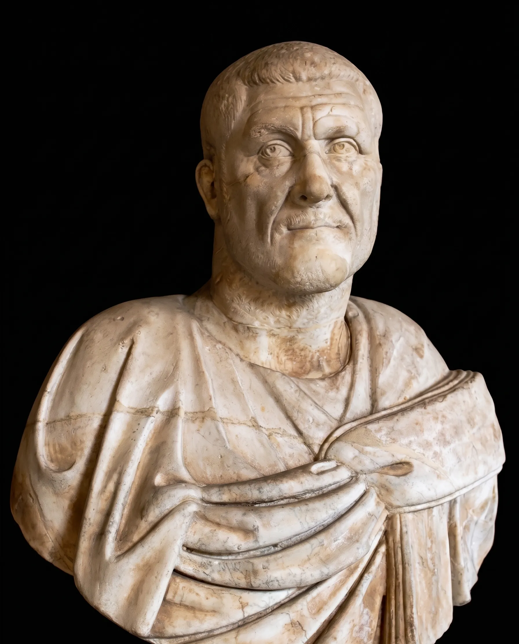 Busto di Massimino il Trace — Musei Capitolini, Roma