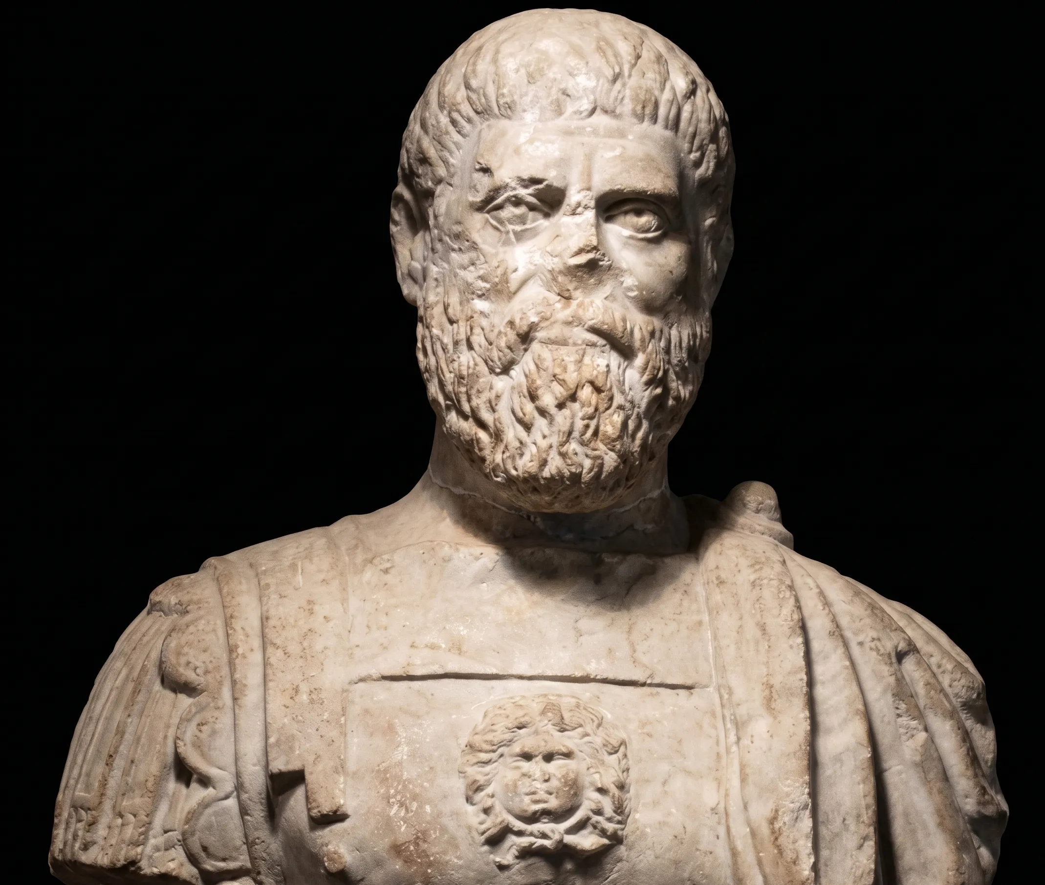 Busto di Pertinace, Galleria degli Uffizi, Firenze