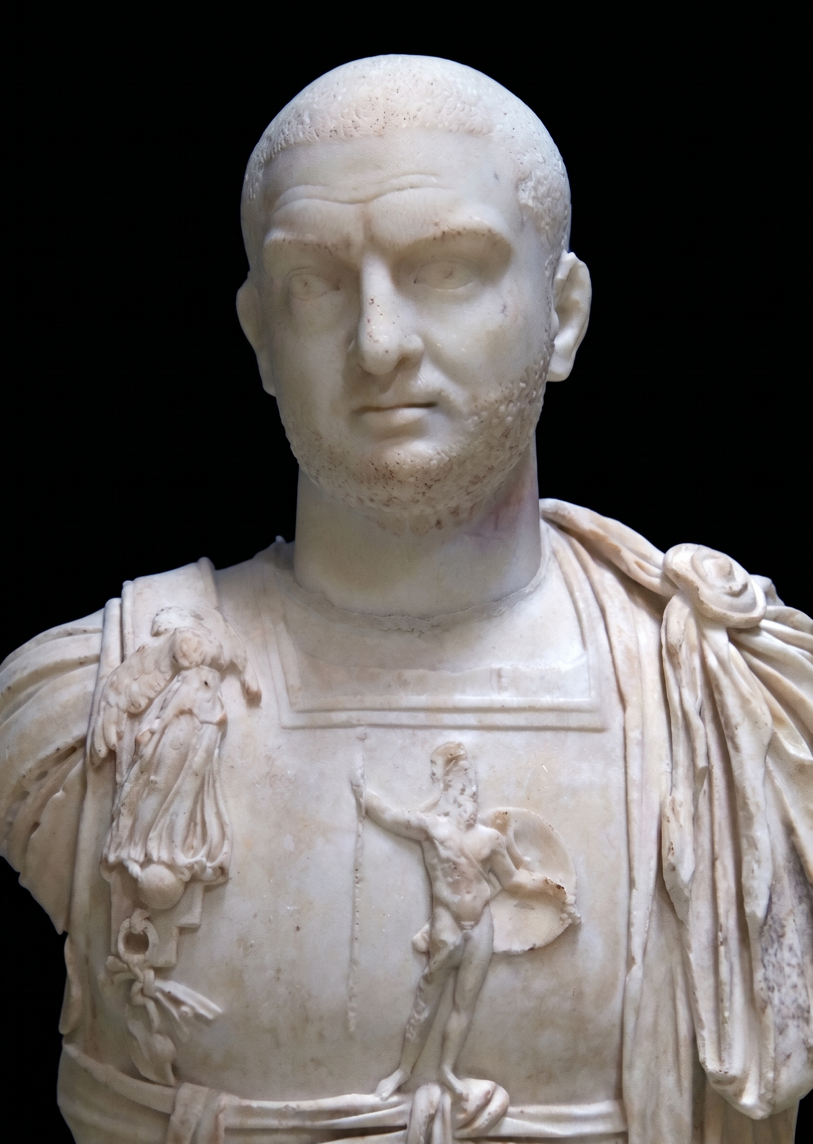Statua bronzea di Treboniano Gallo — Metropolitan Museum, New York