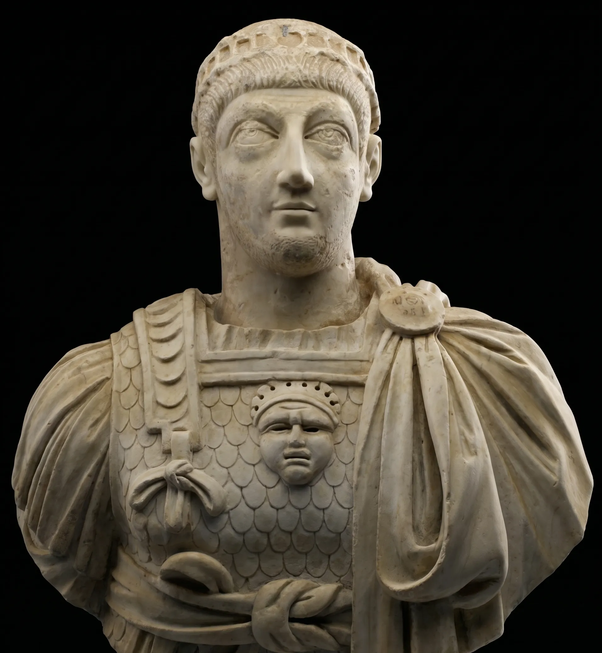 Busto di Valentiniano III — Museo del Louvre, Parigi