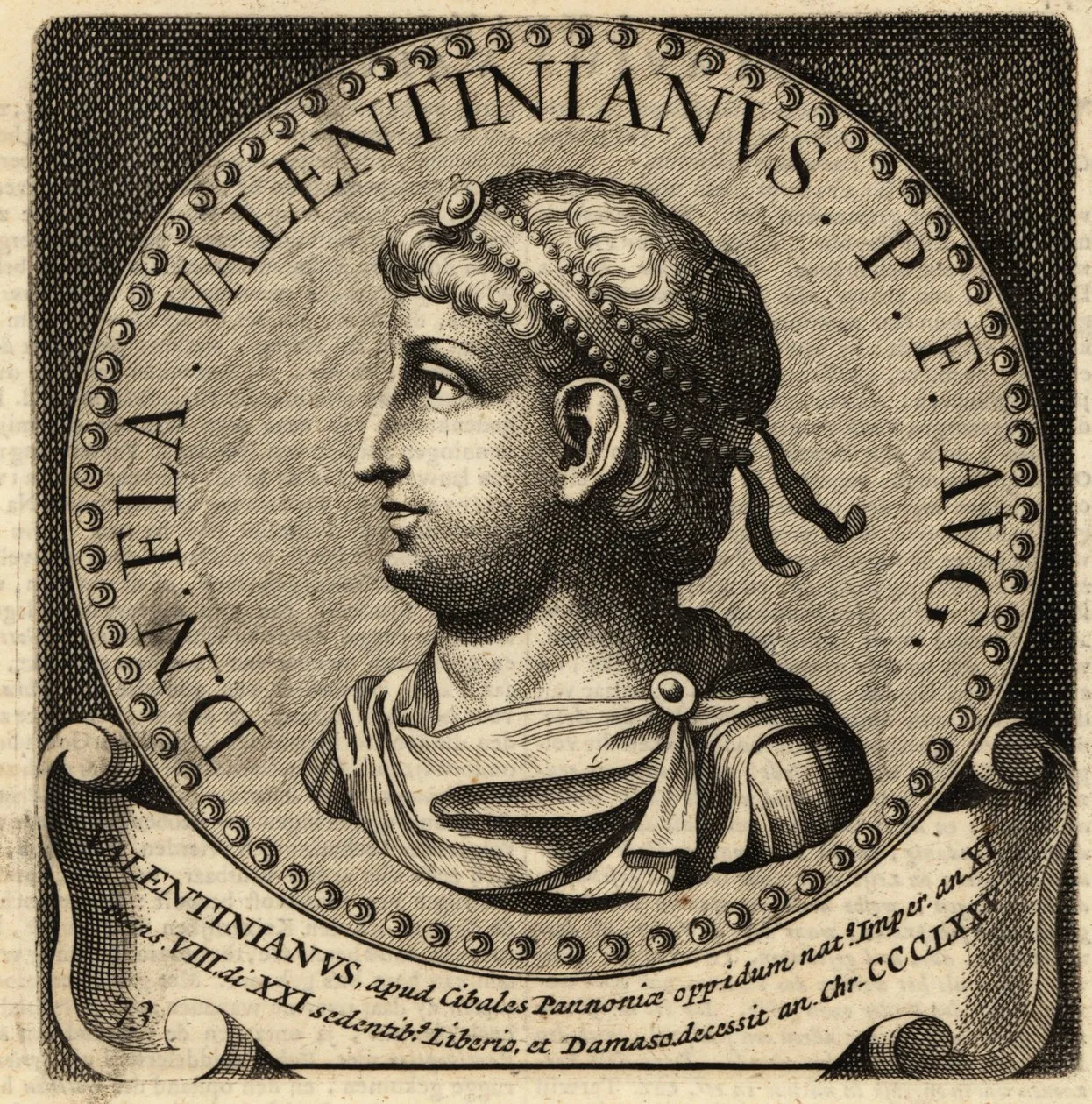 Valentiniano I e Valente a cavallo — Bode-Museum, Berlino, c. 370 d.C.