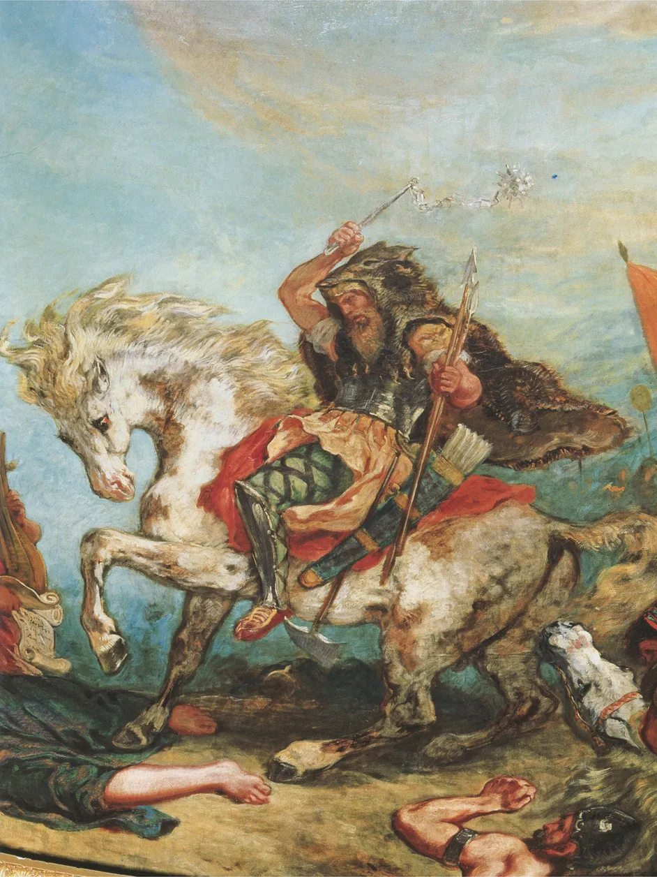Eugene Delacroix, Attila e le sue orde devastano l'Italia e le arti (1843-1847)