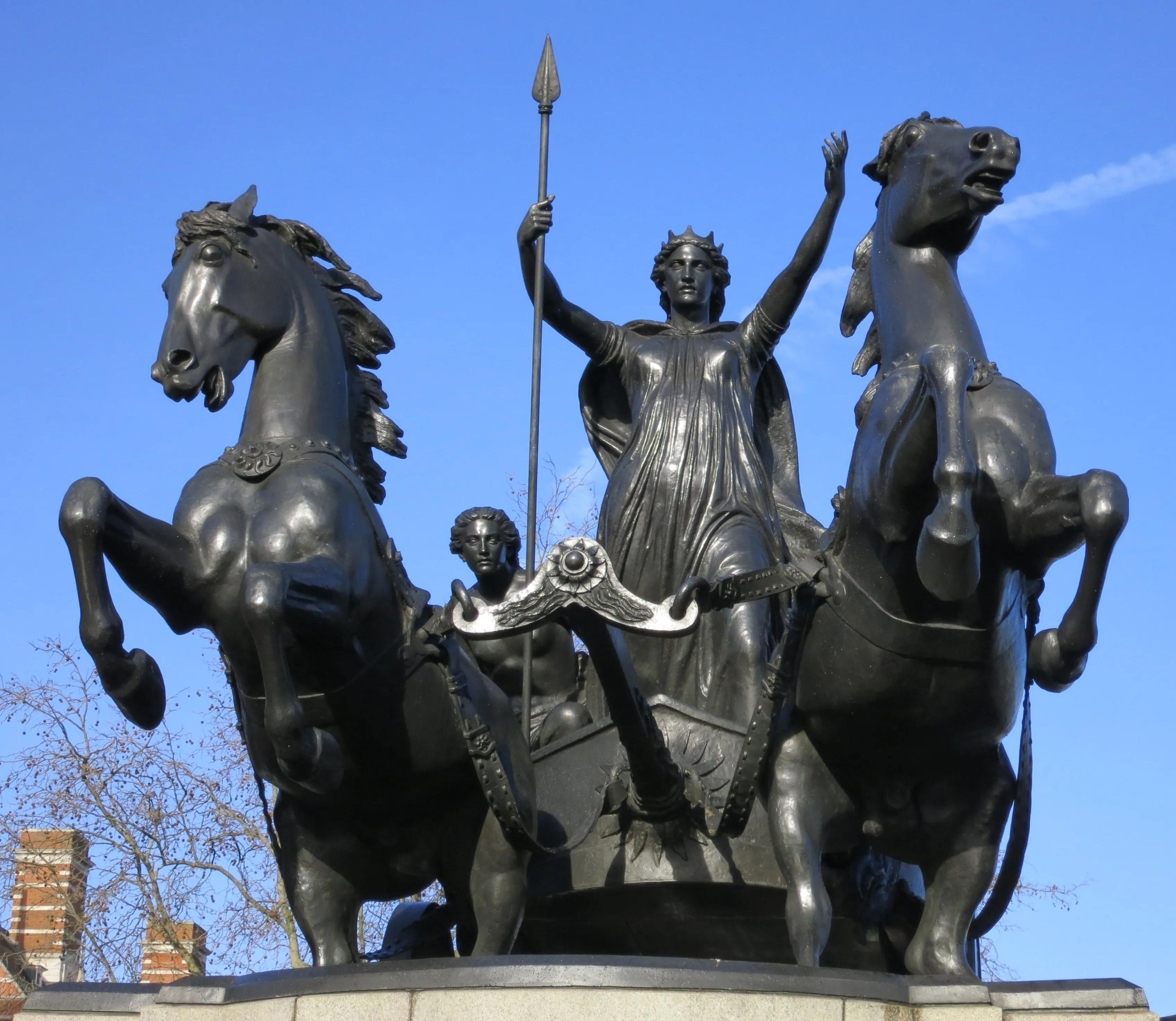 Thomas Thornycroft, Boadicea e le figlie, 1902, Westminster Bridge, Londra