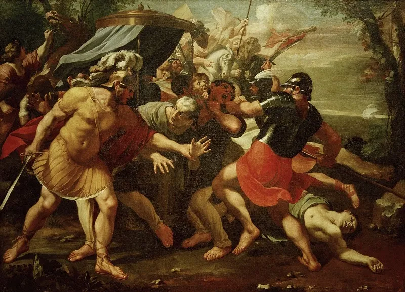 François Perrier — La mort de Cicéron, XVII sec.