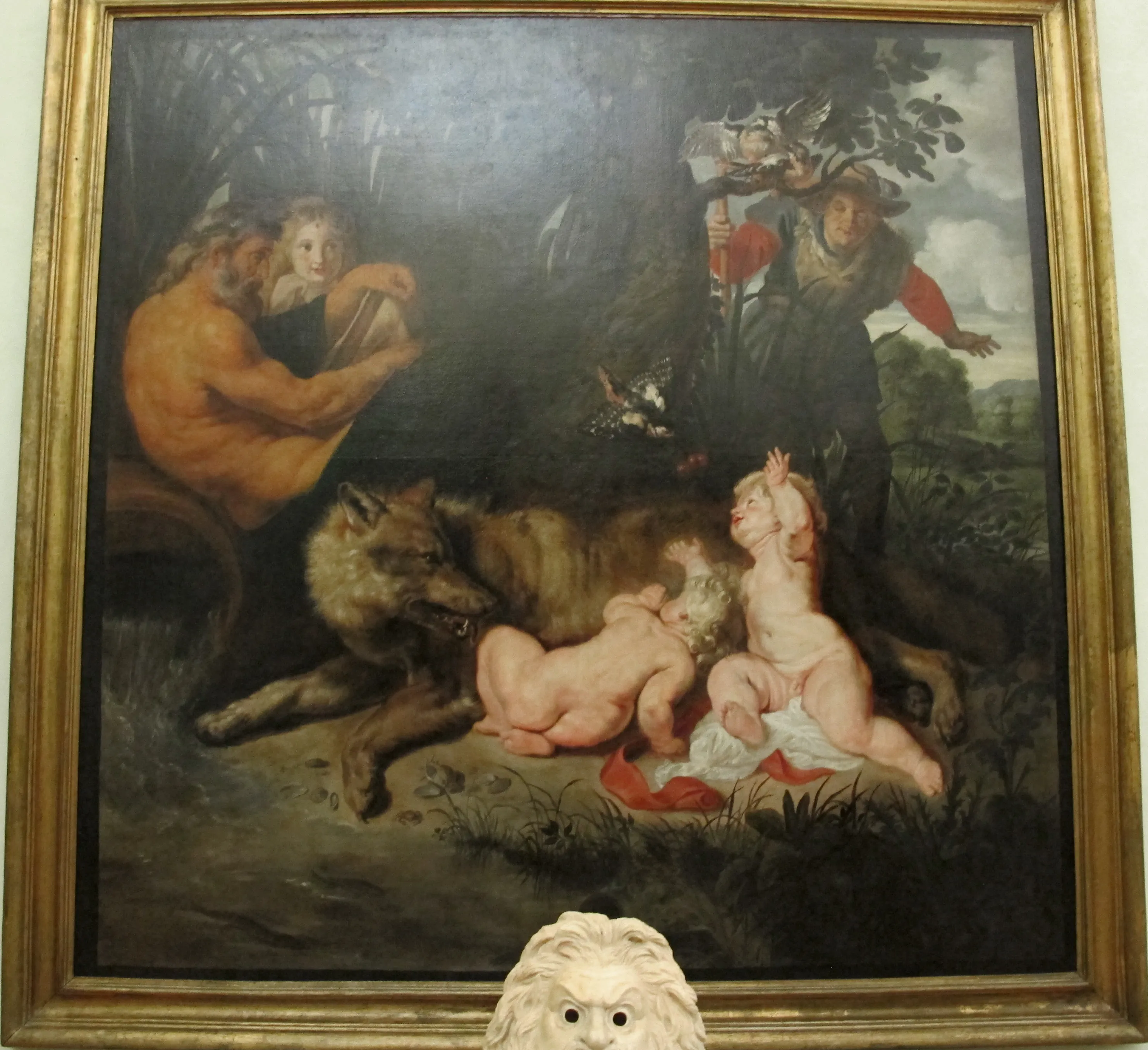 Romolo e Remo allattati dalla Lupa, dipinto di Peter Paul Rubens